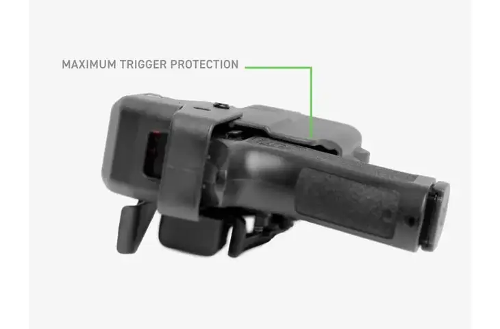 Alien Gear Holsters Rapid Force Compact Light Mid Ride Belt Slide Holster w/ Clamshell Packaging - view 4